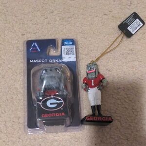 Georgia Bulldogs Mascot Ornaments